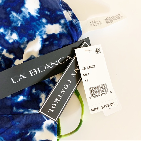 LA BLANCA Swimsuit Size 14 Tummy control - Picture 5 of 5